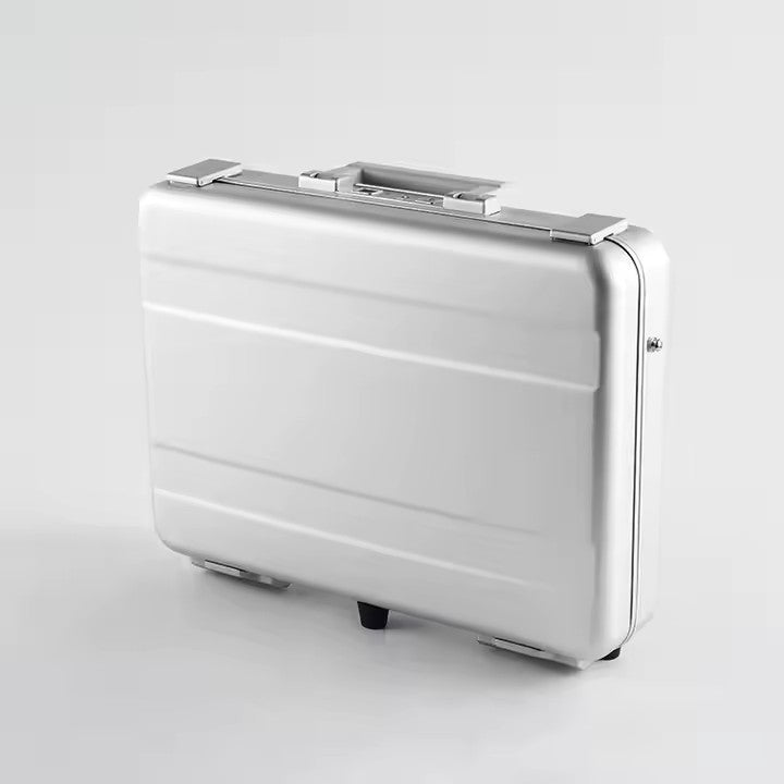 Luxury Aluminum Biometric Briefcase