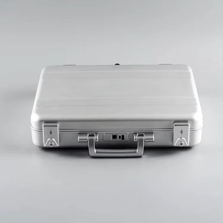 Luxury Aluminum Biometric Briefcase